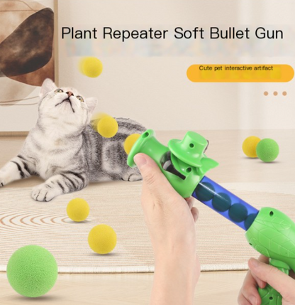 Quiet Pea Shooter: Cat Toy