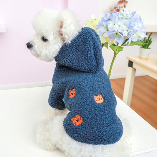 Warm Fleece Coat for Dogs and Cats in Winter