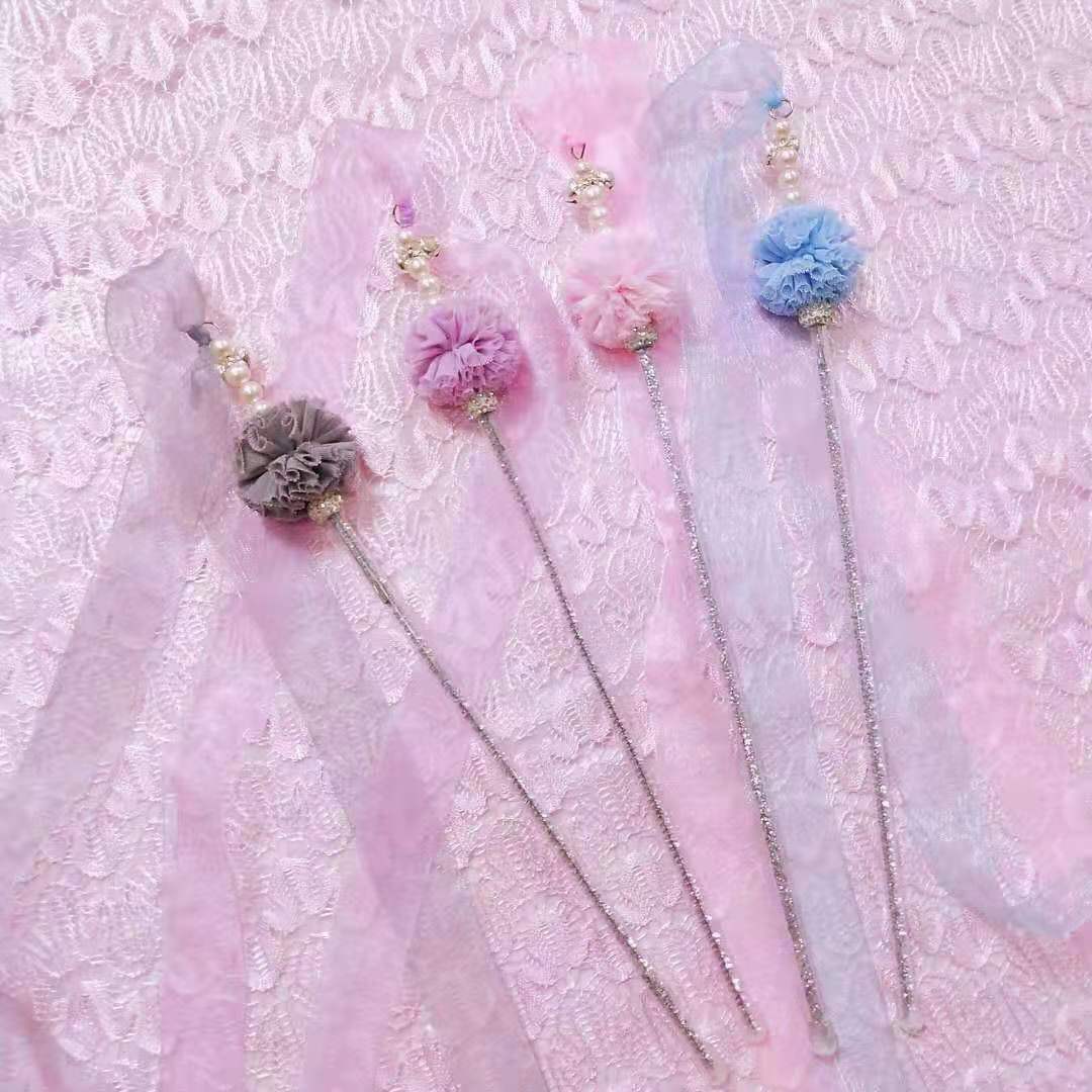 Magic Cat Toy with Feather Wand and Pom-Pom Ball