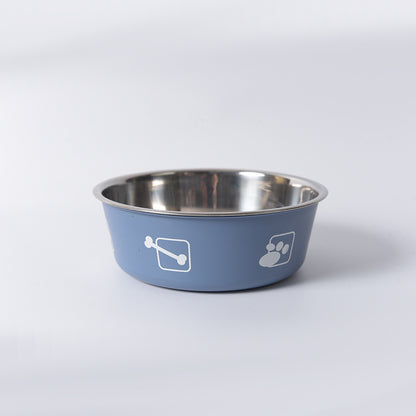 Stainless Steel Double Layer Pet Bowl for Dogs and Cats