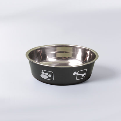 Stainless Steel Double Layer Pet Bowl for Dogs and Cats
