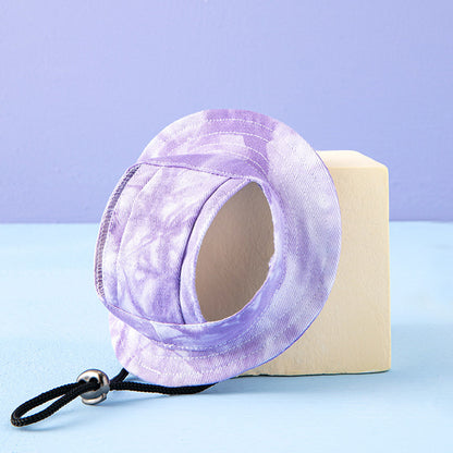 Adjustable Cute Open Ear Dog Hat for Summer Outdoors