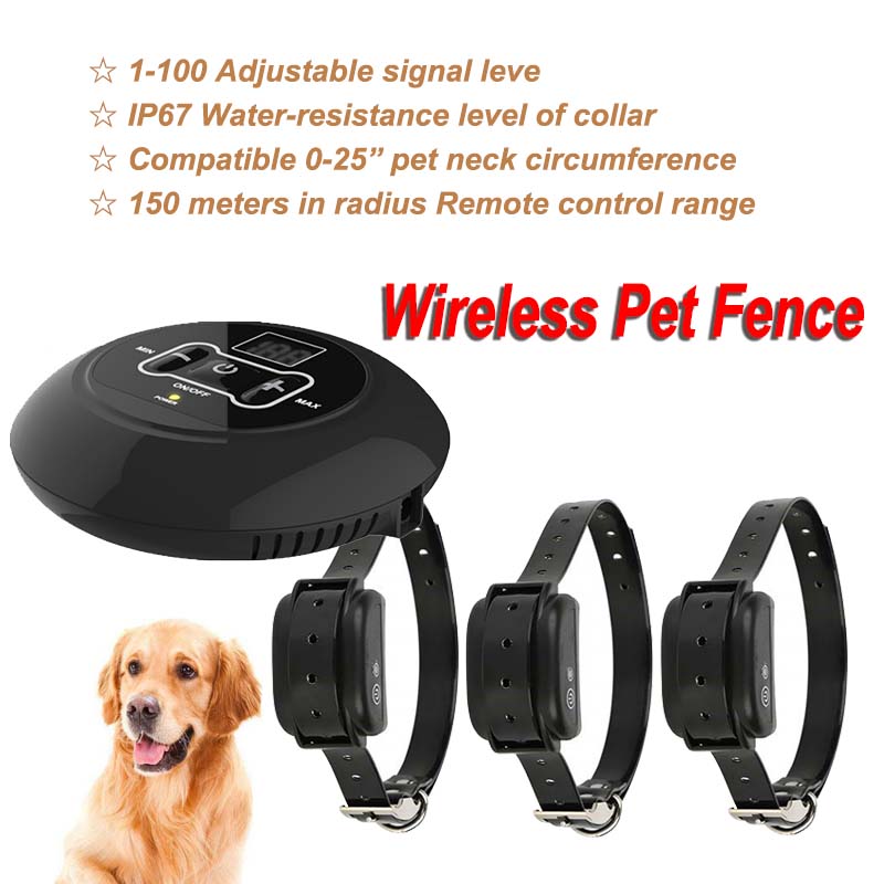Rechargeable Waterproof Pet Fence Receiver: New Wireless Model