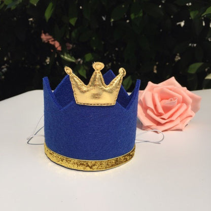 Royal Pet Party Birthday Hat for Dogs and Cats
