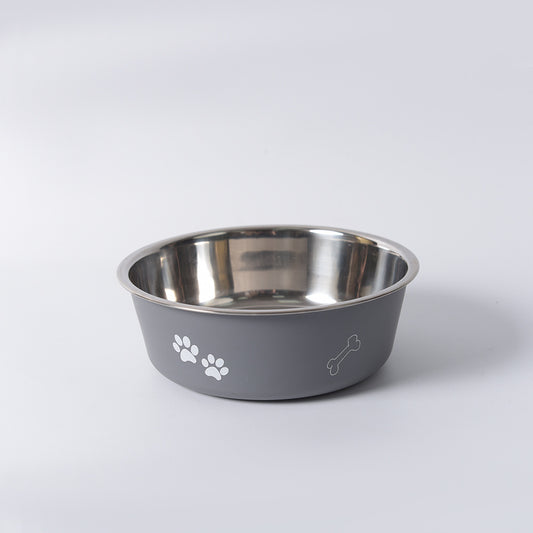 Stainless Steel Double Layer Pet Bowl for Dogs and Cats