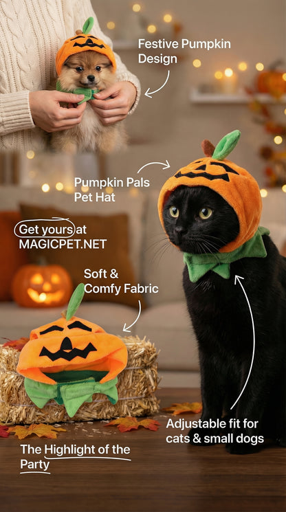 Pumpkin Pals Pet Hat