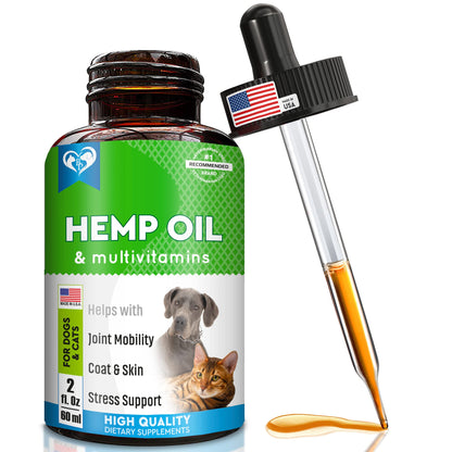 Cat & Dog Hemp Oil Drops -
