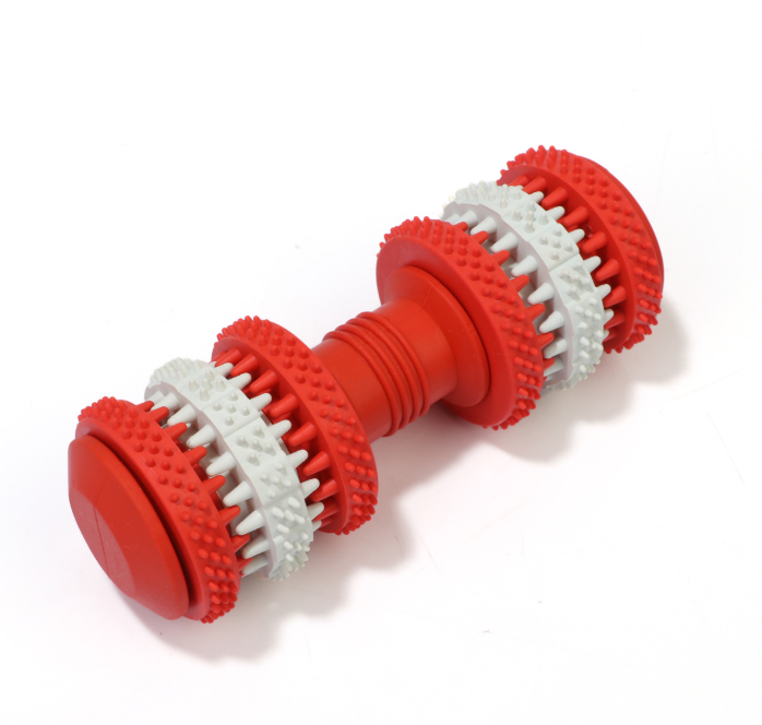 Dental Health Chew Dumbbell Toy