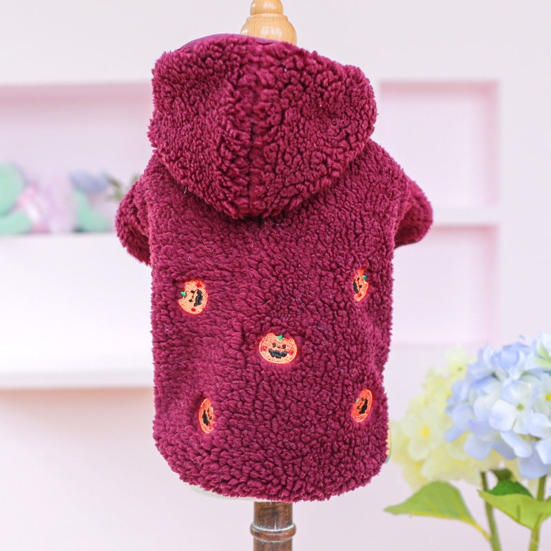 Warm Fleece Coat for Dogs and Cats in Winter