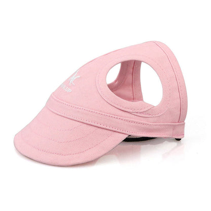 Summer Dog Sun Hat with Mesh Hollow Design for Dogs